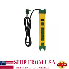 6 Outlet Metal Surge Protector w/ 6 ft. Heavy Duty Cord
