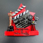 Oscar USA 3D Żywica Magnes na lodówkę podróż pamiątki rękodzieło