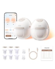 eufy Security Heated Breast Pump Hands-Free E20, White