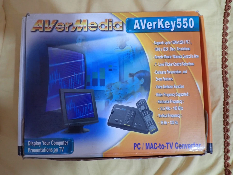 AVerMedia AVerKey550 PC/MAC-to-TV Converter. - Image 3 of 4