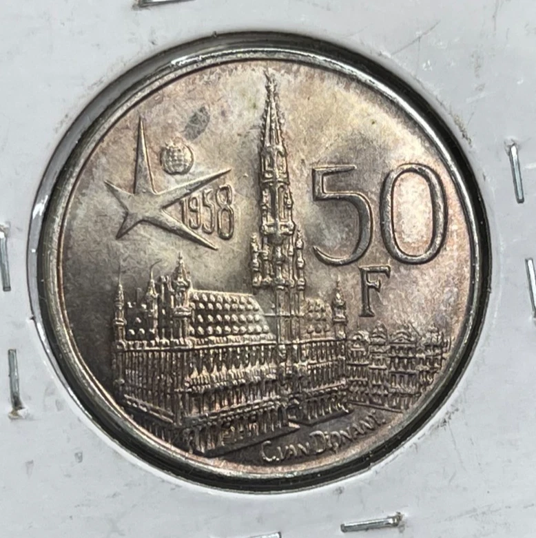 Belgium 50 Francs Coins for sale | eBay