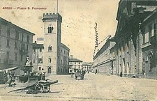 13618 - VINTAGE POSTCARD: ALESSANDRIA - AQUI: 1919