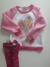 Jojo Siwa Girls 3T Legging  Sweater Pink Multi color