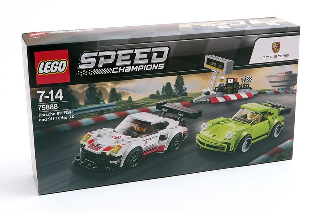 lego speed champions porsche 911 rsr and 911 turbo 3.0 75888 building kit