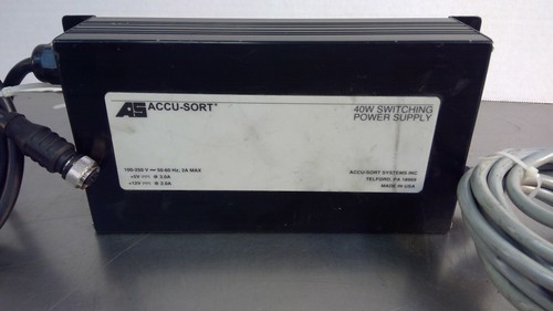 Accu-Sort Systems - 40W Switching Power Supply 100-250V 4G - Picture 2 of 3