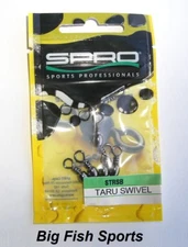 SPRO TARU SWIVELS- BARREL SWIVELS #STRSB-12-17 NEW! QTY 17, SIZE 12, TEST 28LB