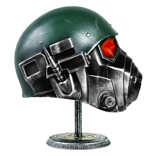 Gioco 1:1 Fallout 4 Veteran Ranger Casco Cosplay Maschera Completa Puntelli Resina Replica - Foto 9 di 12