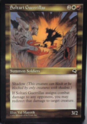Soltari Guerrillas - Tempest: #272, Magic: The Gathering Nm R95
