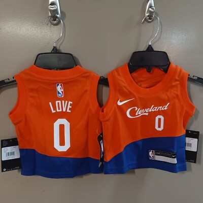 Cleveland Cavaliers Blue and Orange Nike Jersey Kevin Love