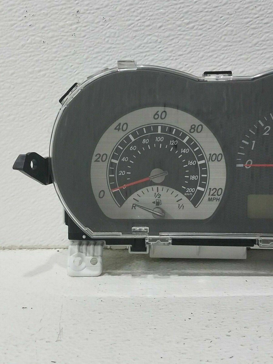 TOYOTA パネル時計 MARK II 純正時計分解加工・文字色変更（トヨタ