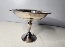 Cheshire antique large silver plate 95 compote bowl