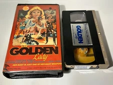 THE GOLDEN LADY 1979 Jose Ramon Larraz Thriller MONTEREY VIDEO VHS Good Playback
