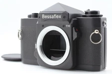 [MINT] Voigtlander Bessaflex TM Black 35mm SLR Film Camera Body From JAPAN