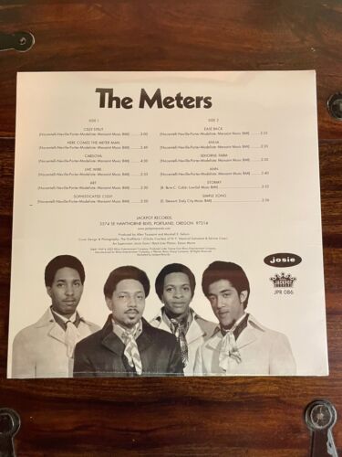 The Meters - Self Titled - SEALED - 2023 Reissue - Jackpot Records JPR086 - Picture 2 of 3