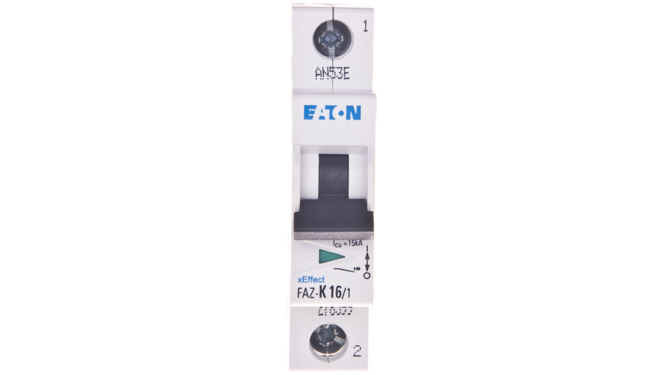Circuit breaker 1P K 16A 15kA AC FAZ K16/1 278599 /T2UK