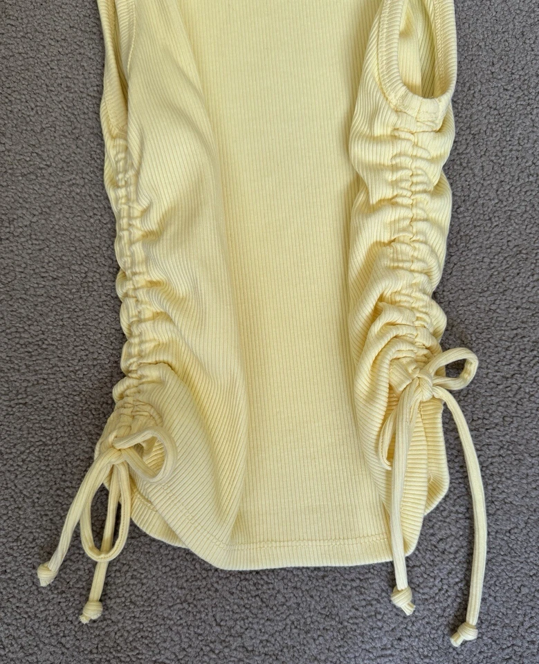 Rockwear Women’s Top Size 8 Butter Yellow Activewear Gym Yoga - image 4 of 4