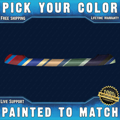 Painted To Match Front Bumper Upper Pad Direct Fit for 2007-2013 Toyota Tundra