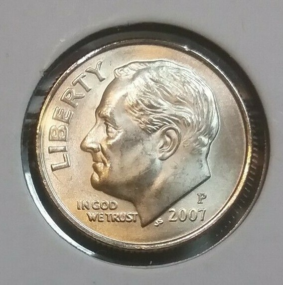 2007 Roosevelt Dime P - BU - Uncirculated | eBay