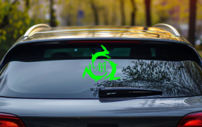AFI Car Decal Vinyl Glossy Band Logo Bumper Sticker Horror Punk Metal Hardcore