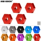 4Pcs Aluminum 12mm Wheel Hex Hubs 7154X For Traxxas 1/16 REVO VXL SUMMIT SLASH