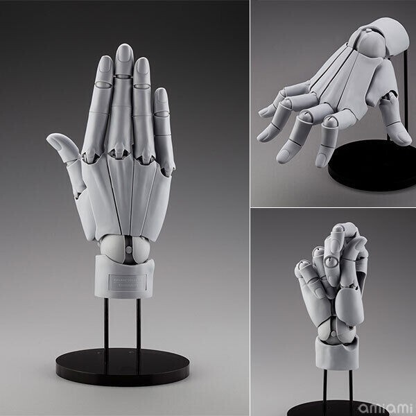 ARTIST SUPPORT ITEM Takahiro Kagami Hand Model/R GRAY Figure