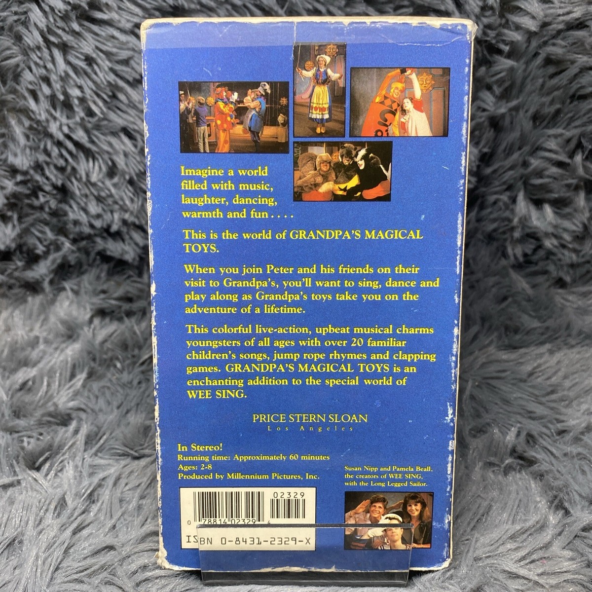 Wee Sing Grandpa's Magical Toys VHS 1988 Price Stern Sloan
