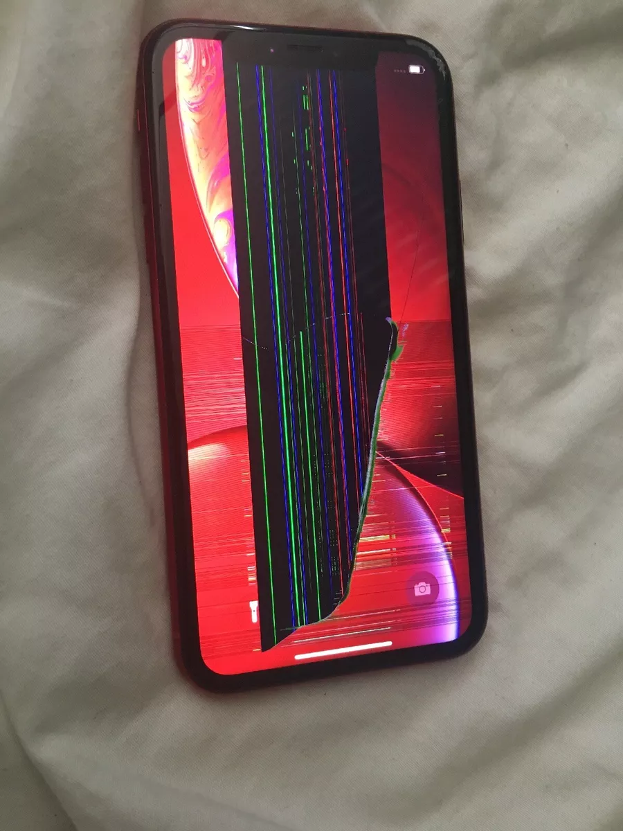 Apple iPhone XR (PRODUCT)RED - 128GB - (Verizon) A1984 (CDMA + GSM) BAD DISPLAY