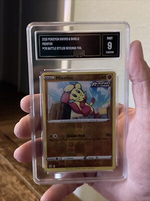 gma graded pokemon cards 1999 Pokemon TV Animation Series 1 Machamp #68 Graded GMA 8 NM-MT Grading Card