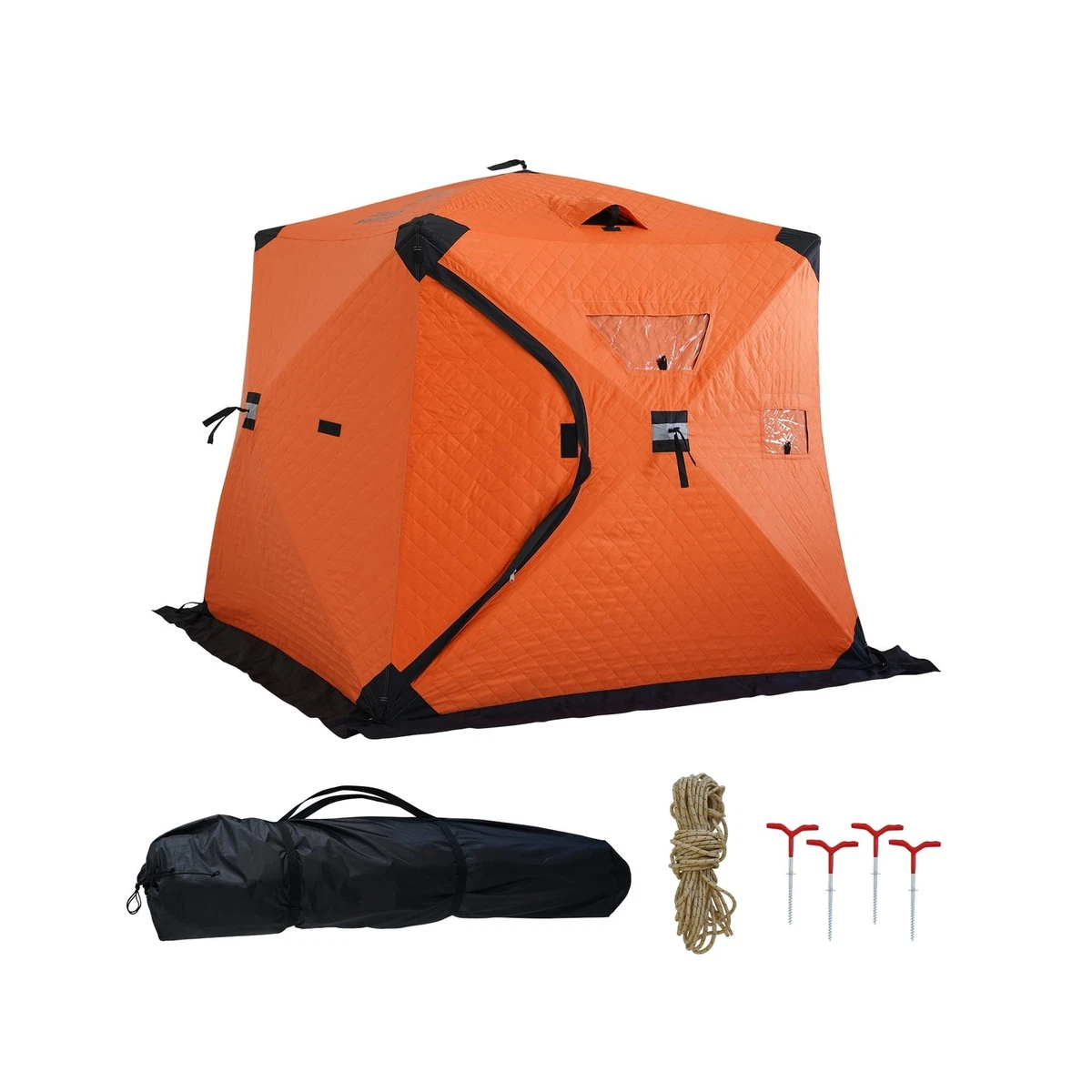 Portable ice clearance shelter