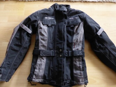 Gepflegte Touren-Motorradjacke von Polo Drive für Damen, XXS