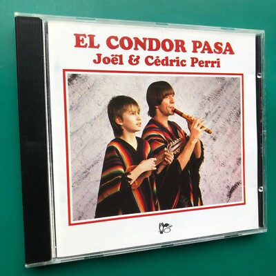 Joel & Cedric Perri EL CONDOR PASA Andean Folk Latin CD Fiesta Niñita De Bolivia
