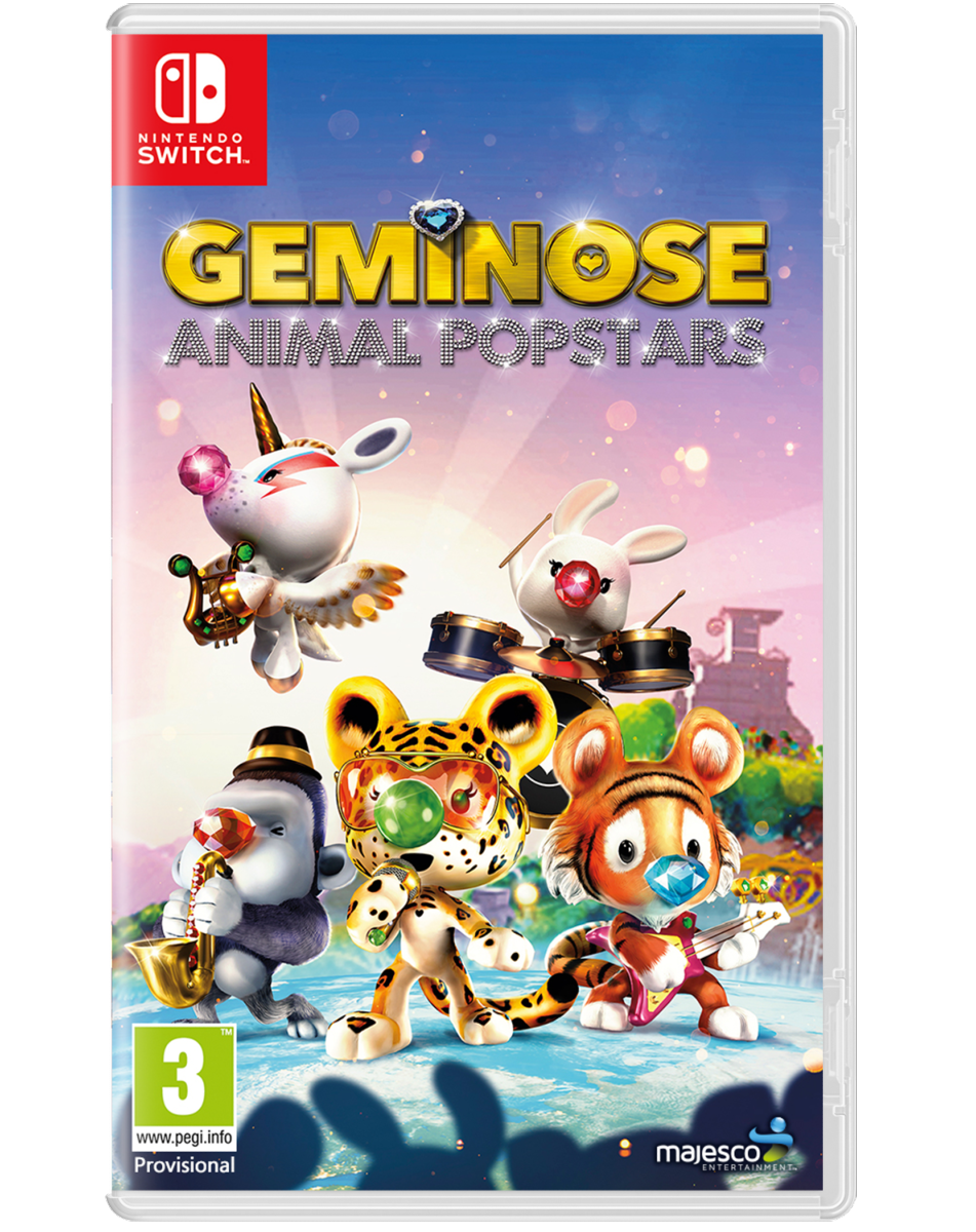 Geminose Animale Popstars Nintendo Switch Nuovo