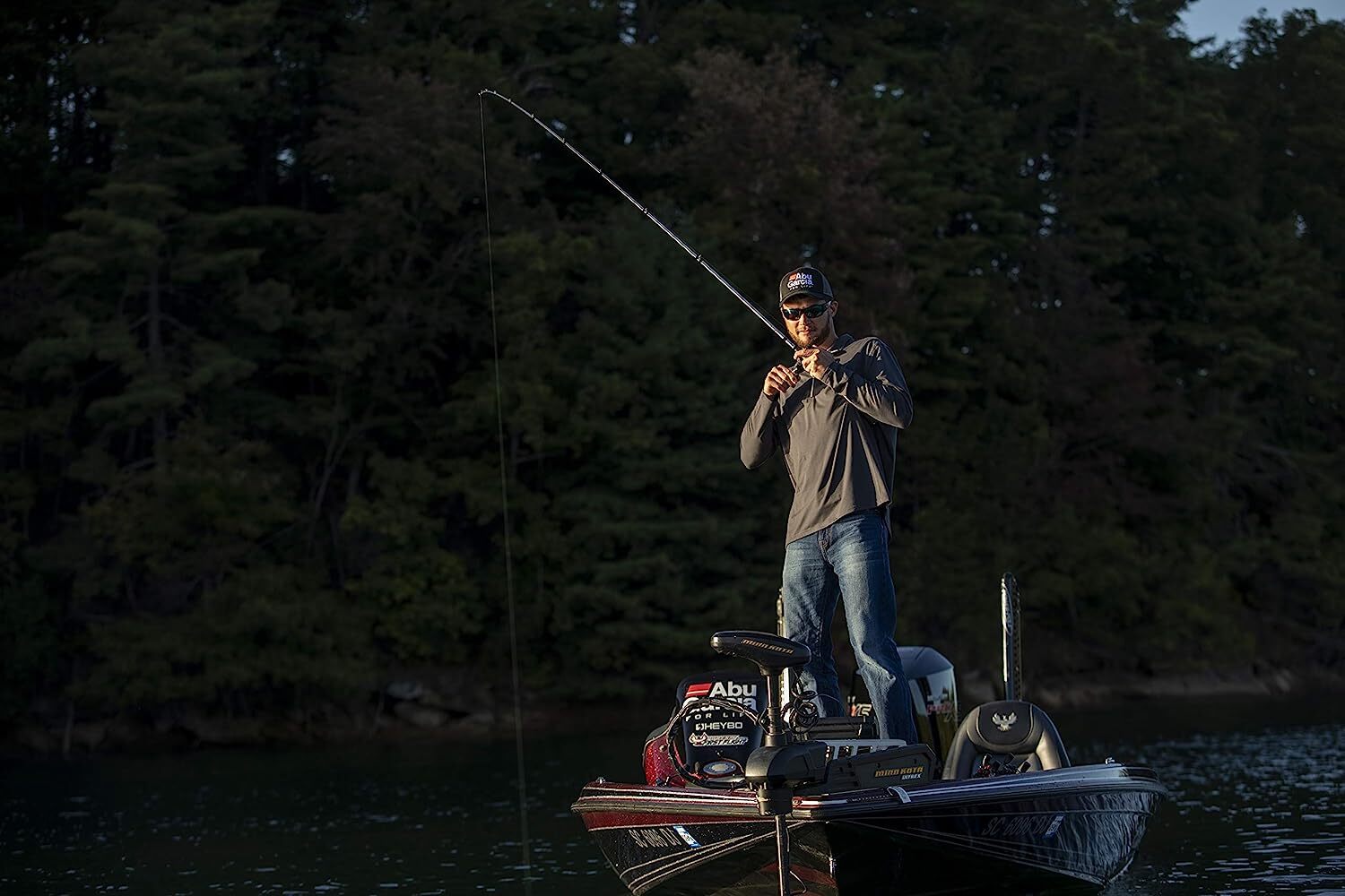 Low Profile Baitcast Reel and Fishing Rod Combo, baitcaster combo,baitcast combo