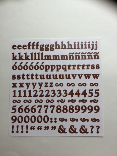 Creative Memories ABC/123 Sticker Packs Assorted colors - Picture 42 of 46