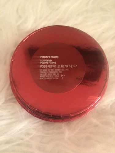 MAC Patrickstarrr Slay Ride Set Powder Patrick's Powder Makeup W/ Puff NEW - Picture 7 of 10