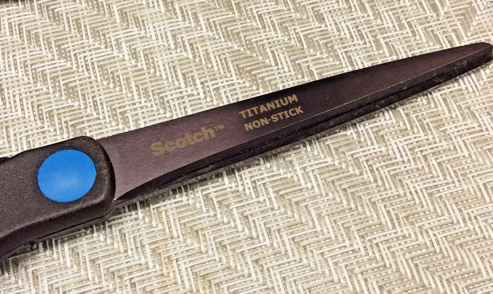 Scotch 8" Scissors Titanium Non-Stick Precision Ultra Edge Multipurpose SoftGrip - Image 3 of 4