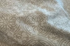 Upholstery Fabric, Beige and Oyster, Unknown Vendor, 4 yards plus