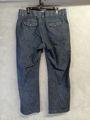 Lee Jeans Women's 36 x 29.5 in Blue No Gap Straight Leg