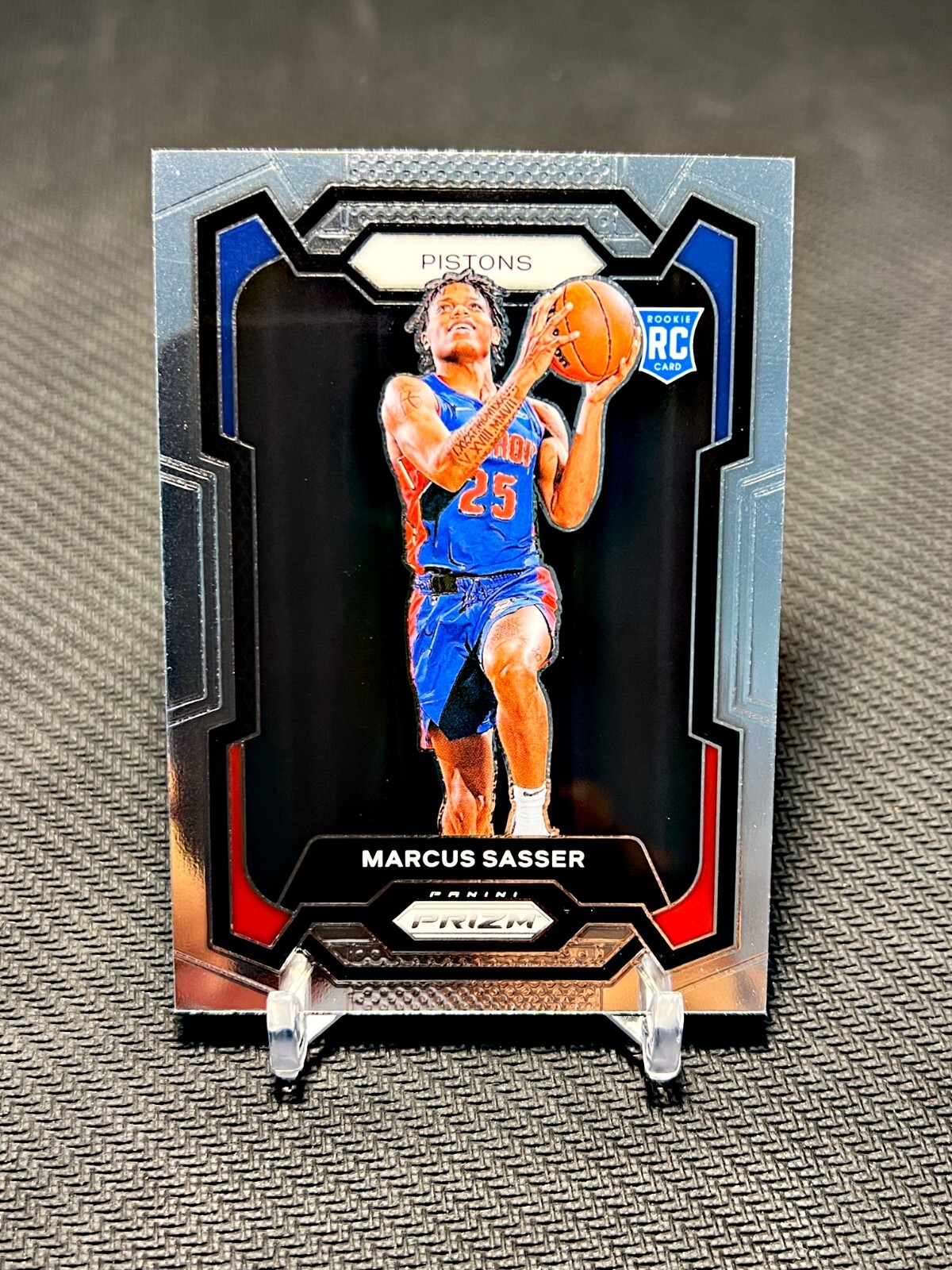 2023-24 Panini Prizm - #174 Marcus Sasser (RC) Detroit Pistons Rookie