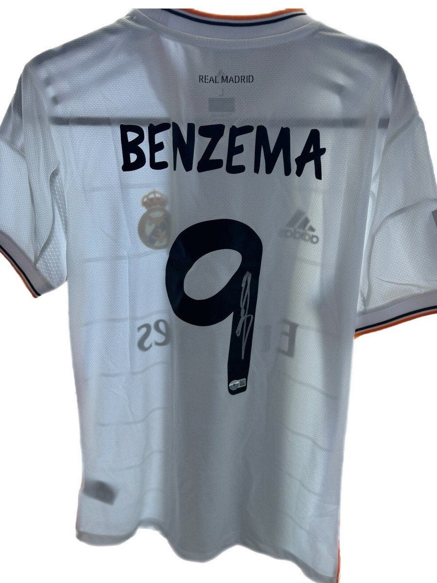 Karim Benzema Signed Player-Issue 2013/14 Real Madrid Jersey