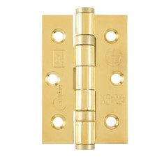 Eclipse Door Hinges Ball Bearing Grade 7 Fire Doors 3 inch 75mm 1 Pair & Screws