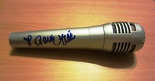 Model Paris Hilton Signed Microphone COA