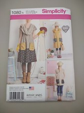 Simplicity 1080A Misses Dress Tunic Country Chic Pattern by Dottie Angel Uncut