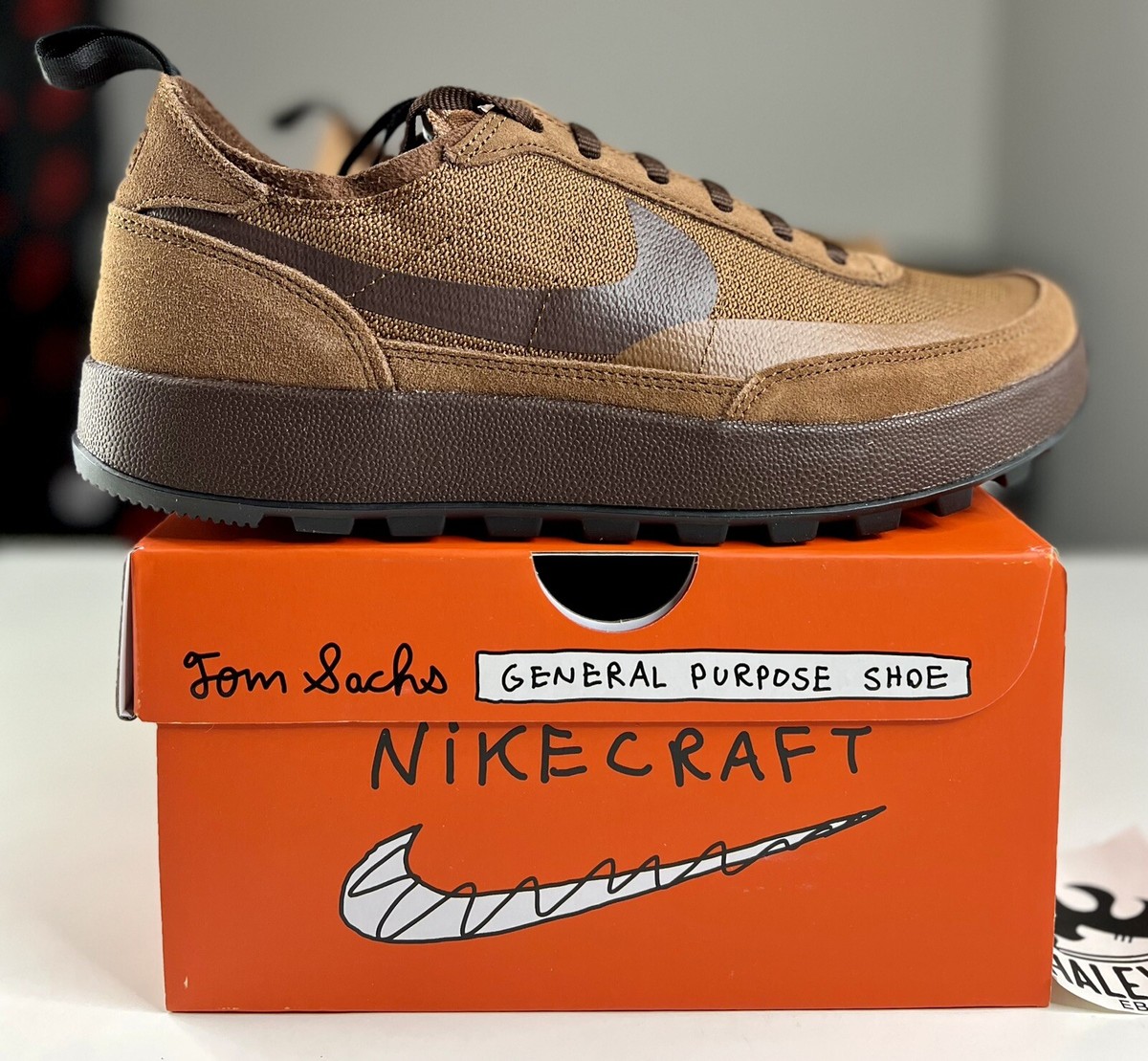 NikeCraft General Purpose Tom Sachs Shoe Brown | Men's 9 / 10.5W