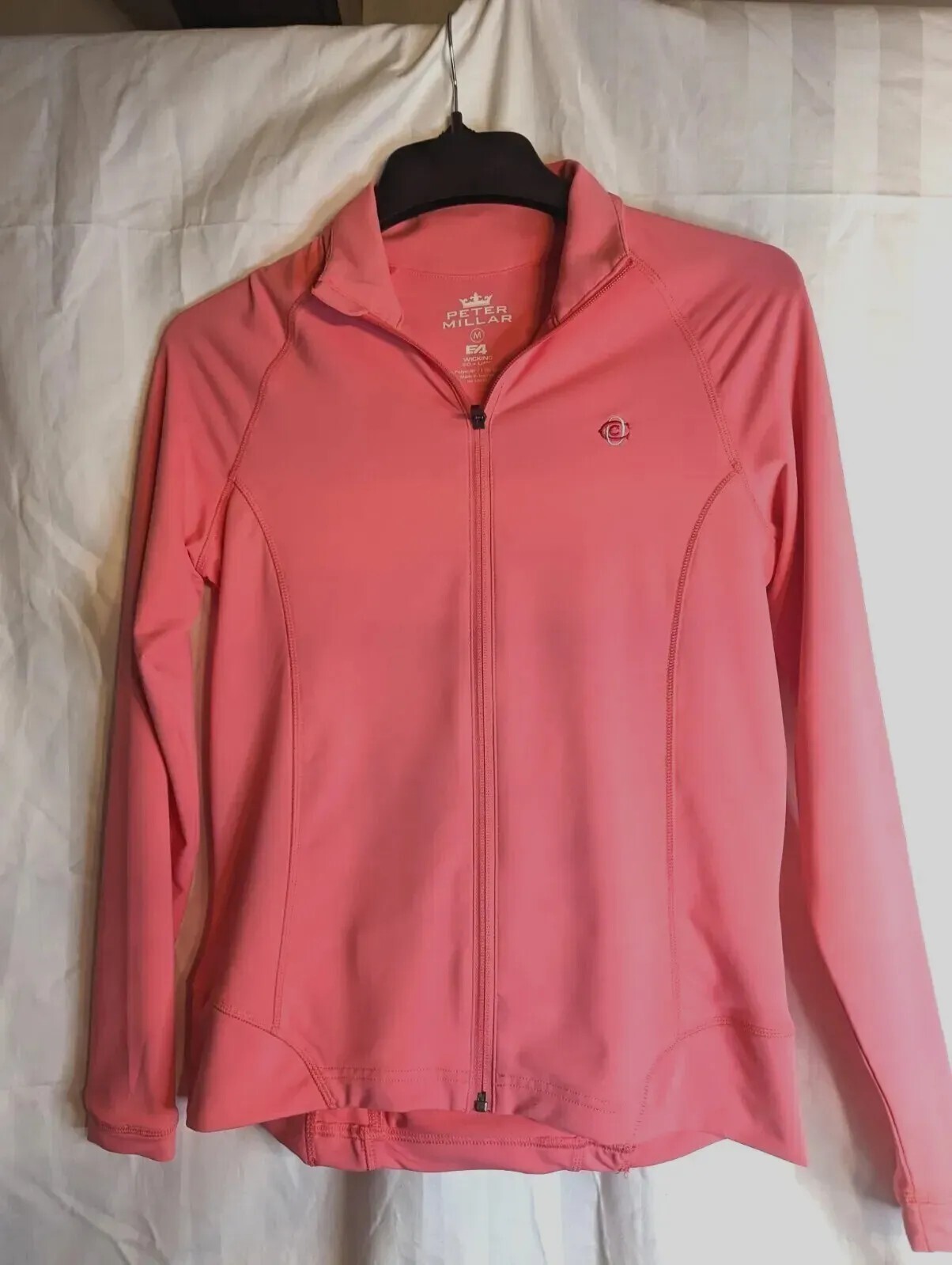 Peter Millar E4 Wicking Jacket Women's Medium Pin… - image 1