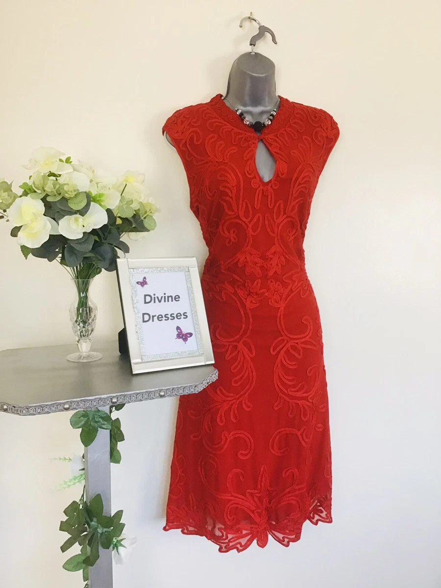 Roman clearance dresses red