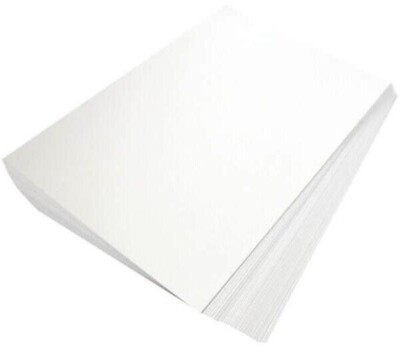 PACKUNG EINFACHE MATTE CANVAS INKJET STOFF BLÄTTER, IDEAL FÜR HAARSCHLEIFEN & BASTELN