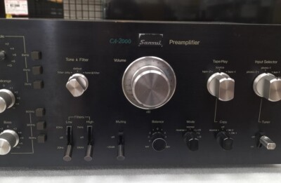 SANSUI CA-2000 Stereo Control Amplifier Used Tested Working Item