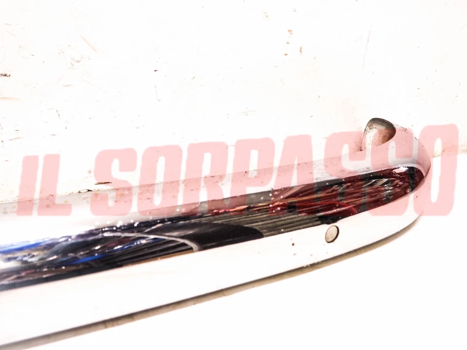 PARAURTI POSTERIORE FIAT 1100 D ORIGINALE CON IMPERFEZIONI — 第 3/4 张图片