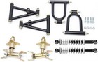 Go Kart Front Suspension Shock Swing Arm Upper Lower Steering Complete Kit ATV